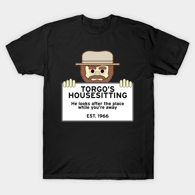 Torgo’s Housesitting T-Shirt by thatgeekwiththeclipons@outlook.com